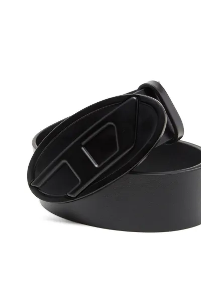 Opasok Diesel Oval D Logo B-1Dr 2.0 Belt Black2