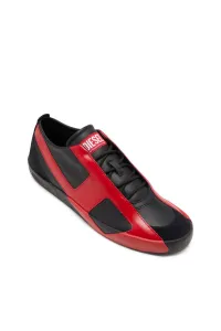 Tenisky Diesel Slante-D S-Slante-D Low Sneakers Black/Racing Red