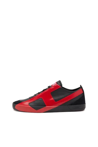 Tenisky Diesel Slante-D S-Slante-D Low Sneakers Black/Racing Red