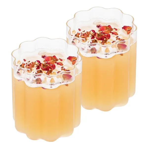 4Home Súprava pohárov Florette 400 ml, 2 ks