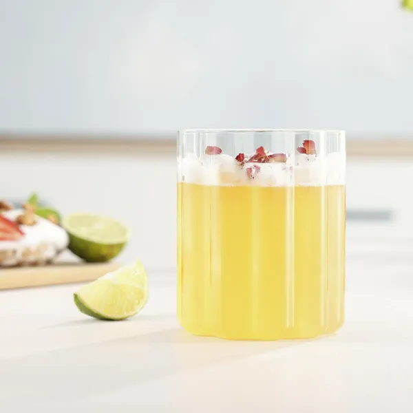 4Home Súprava pohárov Florette 400 ml, 2 ks
