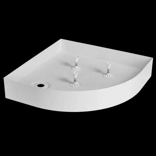 INVENA - Sprchová vanička 16 cm 80x80 cm AK-80-083-P