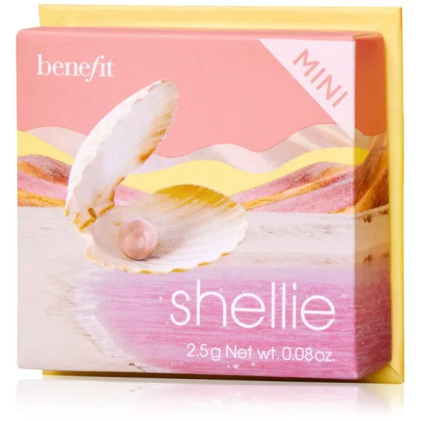 Benefit WANDERful World Mini púdrová lícenka odtieň Shellie 2.5 g