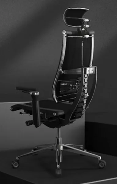 METTA Ergonomická kancelárska stolička YOGA 4D Triumph, čierna