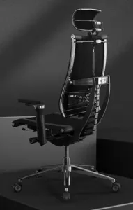 METTA Ergonomická kancelárska stolička YOGA 4D Triumph, čierna