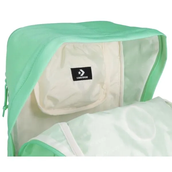 Converse SMALL SQUARE BACKPACK Mestský batoh, svetlo zelená, veľkosť