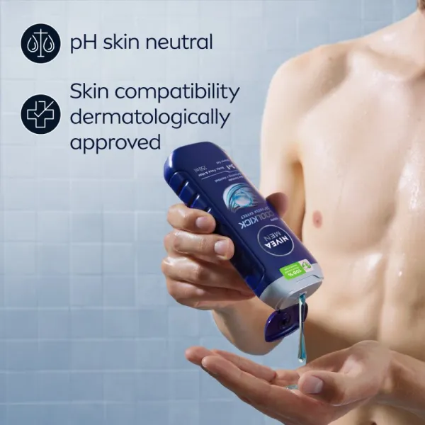 Nivea Men Fresh Kick sprchový gél pre mužov 250 ml