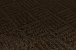 Rohožka CONTOURS hnedá / čierna