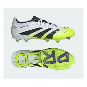 Pánske futbalové kopačky outdoorové ADIDAS Predator Pro M FG cloud white core black lucid lemon