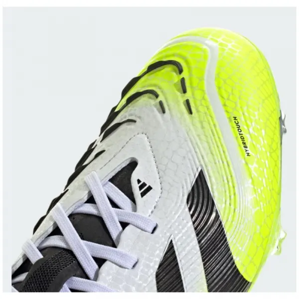 Pánske futbalové kopačky outdoorové ADIDAS Predator Pro M FG cloud white core black lucid lemon