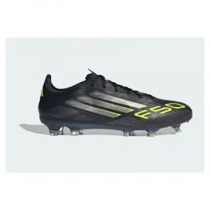 Pánske futbalové kopačky outdoorové ADIDAS F50 Pro M FG core black iron metallic lucid lemon