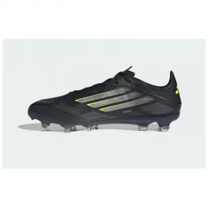 Pánske futbalové kopačky outdoorové ADIDAS F50 Pro M FG core black iron metallic lucid lemon