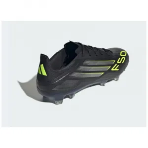 Pánske futbalové kopačky outdoorové ADIDAS F50 Pro M FG core black iron metallic lucid lemon