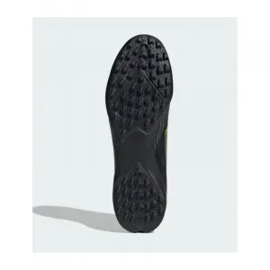 Pánske futbalové kopačky turfy ADIDAS F50 League M TF core black iron metallic lucid lemon