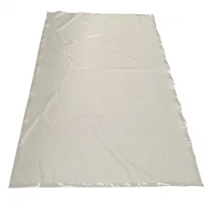 JAGO Plachta 650 g/m², hliníková oka, sivá, 3 x 6 m
