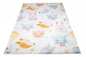DetskýkoberecsmotívomroztomilýchzvieratiekŠírka:80cm|Dĺžka:150cm56654_115701
