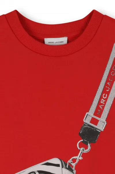 Dievčenské bavlnené šaty Marc Jacobs