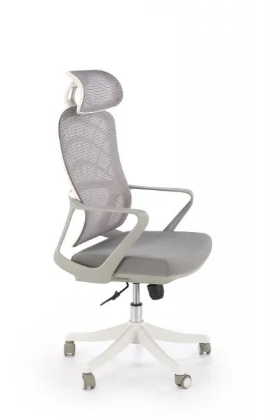 HALMAR Kancelárska stolička VESUVIO 2 sivá/biela