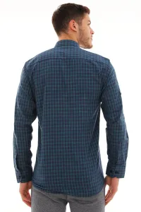 G724 DEWBERRY MEN'S SHIRT-NAVY-KHAKI
