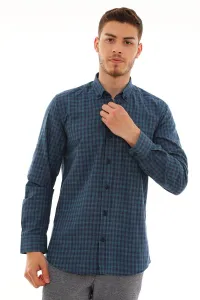 G724 DEWBERRY MEN'S SHIRT-NAVY-KHAKI