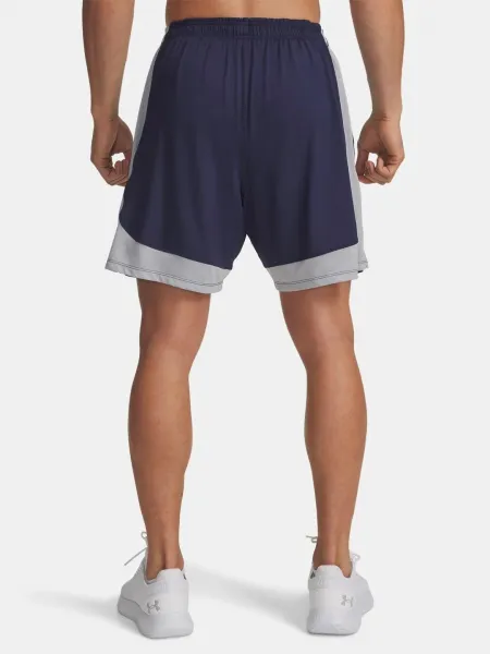 Under Armour TECH VENT 2IN1 SHORT Pánske šortky, tmavo modrá, veľkosť