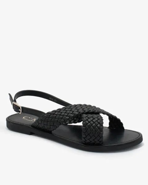 Resti Black women's Derofa sandals