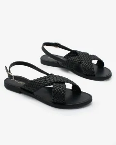 Resti Black women's Derofa sandals