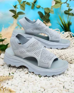 Resti Women's sandals with upper and zirconia Alebin