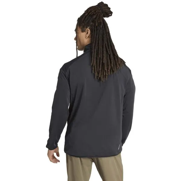 adidas MULTI TERREX CILMAWARM HZ T FL Pánska športová mikina, čierna, veľkosť