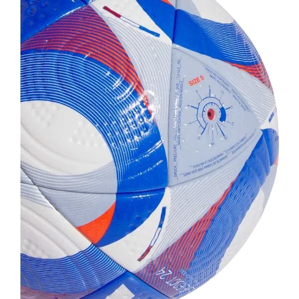 adidas OLYMPICS 24 PRO Futbalová lopta, biela, veľkosť