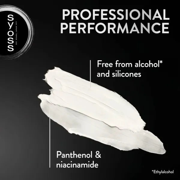 Syoss Invisible Hold transparentná stylingová pasta pre stredne silnú fixáciu 100 ml