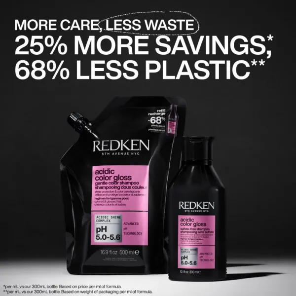 Redken Acidic Color Gloss rozjasňujúci šampón pre farbené vlasy 500 ml