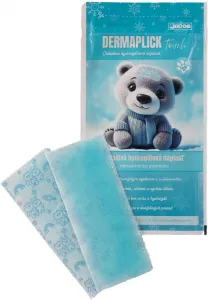 DERMAPLICK Touch chladivá hydrogélová náplasť 4,5 × 11 cm, 2 kusy