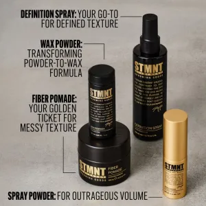 STMNT Staygold Fiber Pomade pomáda na vlasy pre fixáciu a tvar 100 ml