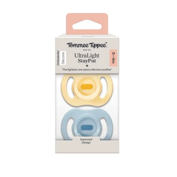Tommee Tippee Silikónový Cumlík Ultra-light 0-6m