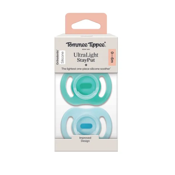 Tommee Tippee Silikónový Cumlík Ultra-light 0-6m