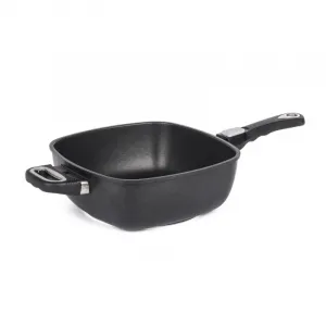 G21 Hlboká panvica Cook 26 cm s pokrievkou a odnímateľnou rukoväťou