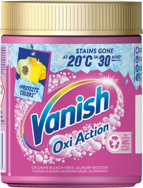 VANISH Oxi Action Prášok na odstránenie škvŕn 470 g