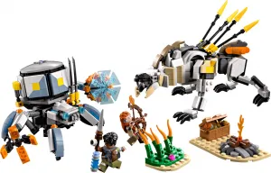 LEGO Aloy a Varl vs. Shell-Walker 77037