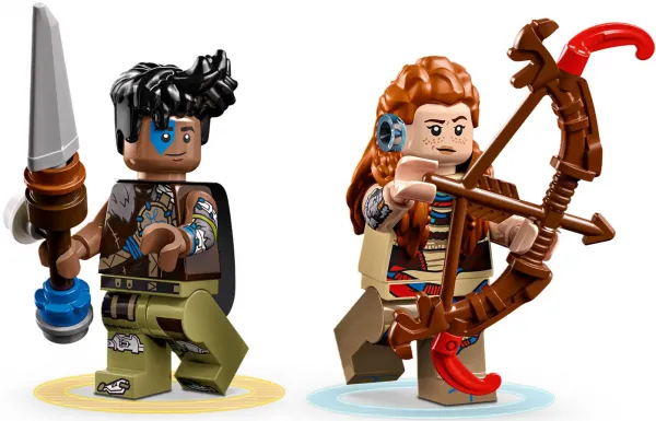 LEGO Aloy a Varl vs. Shell-Walker 77037