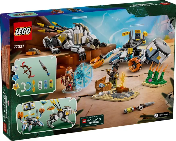 LEGO Aloy a Varl vs. Shell-Walker 77037
