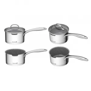 G21 Sada riadu Gourmet Miracle s cedidlom, 9 dielov, nerez / greblon
