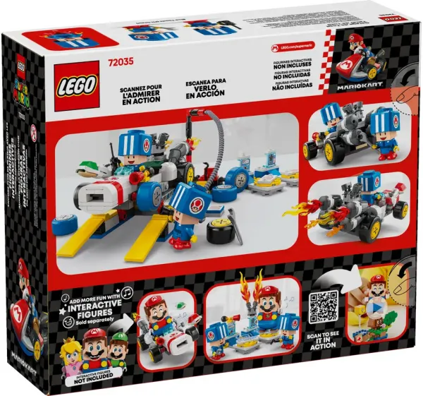 LEGO® Super Mario™ 72035 Mario Kart™ Toad a jeho garáž