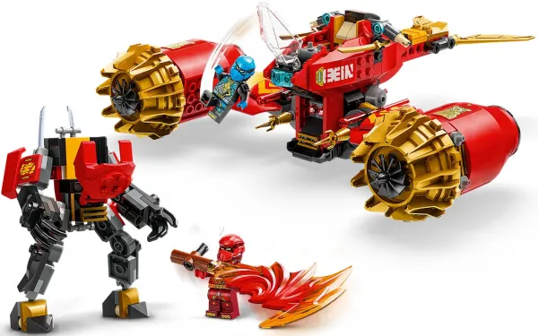 LEGO® NINJAGO® 71830 Kaiov búrkový jazdec a drak