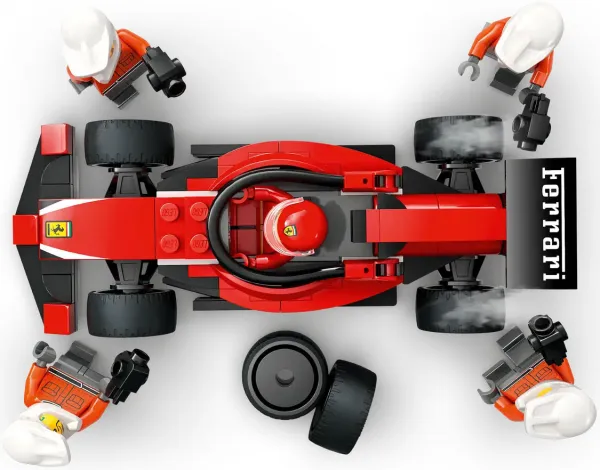 LEGO® City 60443 Zastávka v F1® a Pit Crew s autom Ferrari