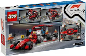 LEGO® City 60443 Zastávka v F1® a Pit Crew s autom Ferrari