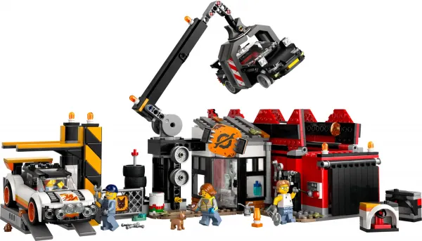 LEGO® City 60472 Šrotovisko s autami