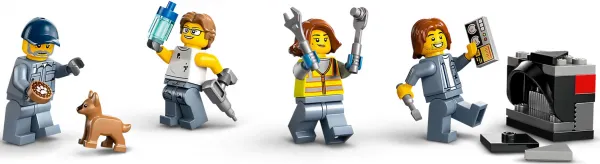 LEGO® City 60472 Šrotovisko s autami