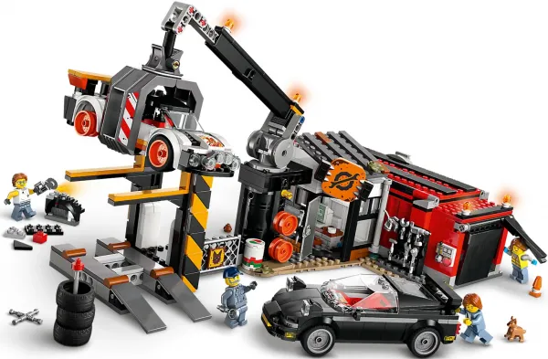 LEGO® City 60472 Šrotovisko s autami