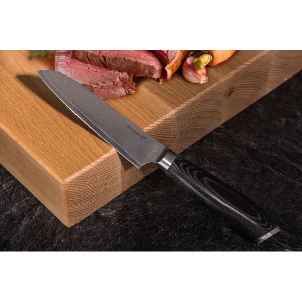 G21 Nôž Gourmet Damascus 13 cm, Santoku